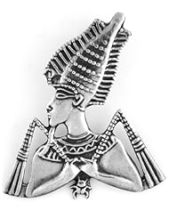 Egyptian Jewelry Silver Osiris Pendant
