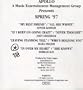 Apollo Music Entertainment Management Group Presents: Spring '97
