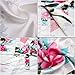 Joytton Kids' Peacock Satin Rayon Kimono Robe Bathrobe Nightgown