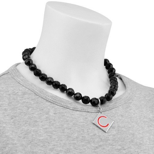 Touch by Alyssa Milano Chicago Cubs Beaded Necklace with Team Logo Pendant