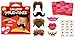Peaceable Kingdom / Mustaches and Lips Lollipop Toppers Super Valentine Card Pack