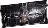 Liz Claiborne Checkbook Wallet Black Suffolk Flats