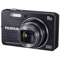 Fujifilm FinePix J250 Digital Camera - Black (10MP, 5x Optical Zoom) 3 inch LCD
