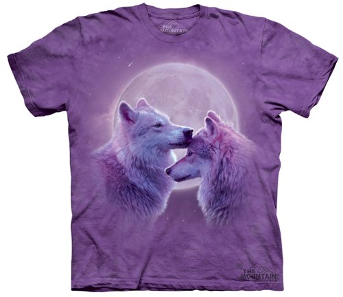 Wolf Kids Shirt Tie Dye Loving Wolves T-shirt Tee Youth