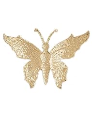 CleverEves 14K Gold Pendant Butterfly Themed 12.1 - Gram(s)