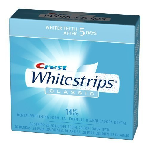 Classic Whitestrips-Crest Dental Whitening System, 56 Strips