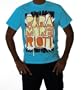 WEA Men's Paramore Attack T-Shirt,Blue,X-Large