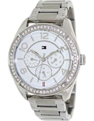Tommy Hilfiger Gracie Multifunction White Dial Stainless Steel Ladies Watch 1781252