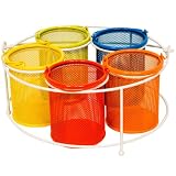 Armads Metal Caddy with 5 Cups