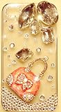 RED HANDBAG 3D Case for iPhone 4S & iPhone 4 Verizon AT&T Sprint HIGH QUALITY Crystals Bling Purse