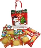 ☆メリークリスマス☆ジョイフルお菓子バッグ《雪ダルマ》