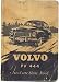Instruction Book for the Volvo PV 444