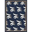 Milwaukee Brewers 5'4" x 7'8" Premium Pattern Rug