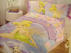Disney Tinker Bell bedding - twin size sheet set