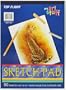 Top Flight Sketch Pad, Heavy Back, 8.75 x 12-Inches, 50 Sheets (62301)