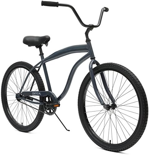 Critical Cycles Men's Beach Cruiser 1-Speed Bike