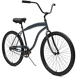 Critical Cycles Men's Beach Cruiser 1-Speed Bike
