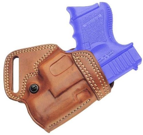 Galco SOB Small Of Back Holster for 1911 5-Inch Colt, Kimber, Para, Springfield (Black, Left-hand)