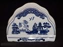 Johnson Bros. Blue Willow Napkin Holder
