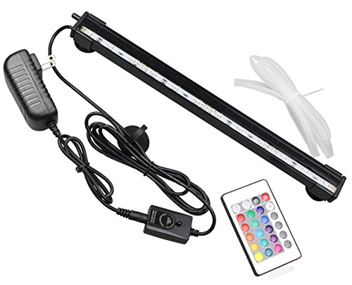 Mingdak led submersible aquarium light for fish tanks,with air st…