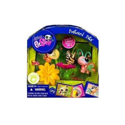 Littlest Pet Shop Series 4 Postcard Pets Butterfly