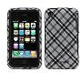 Speck Products Fitted Case for iPhone 3G, 3G S (Black Tartan Plaid)