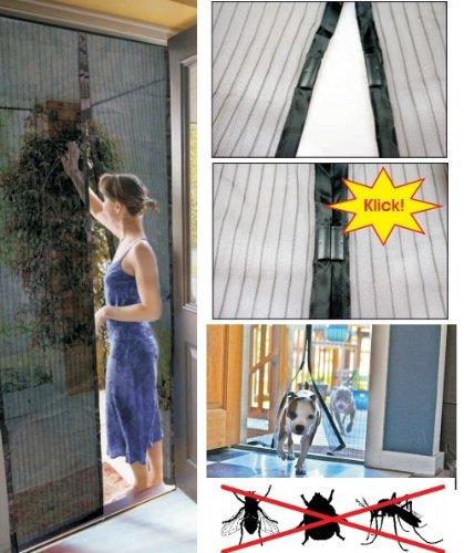 rideau pour les mouches