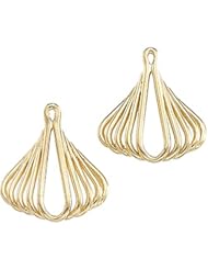 Pair of 14K Yellow Gold Earring Jacket -- LIFETIME WARRANTY