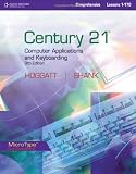 Century 21(TM) Computer Applications and Keyboarding, Lessons 1-170