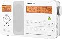 Sangean PR-D8 Portable Digital AM/FM Stereo Receiver with SD-MP3 Recorder and MP3/WMA Player (White)