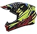 THH T710X Assault MX Offroad Helmet Yellow/Red SM