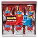 Scotch 3850 Heavy Duty Packaging Tape in Sure Start Dispenser, 2" x 22.2 yd,Clear, 6/BX