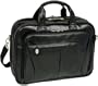 McKleinUSA Pearson 84565 R Series Expandable Double Compartment Briefcase (Black)