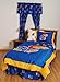 Kansas Jayhawks NCAA Comforter Set (Rotary-White) (Full)