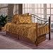 Hillsdale Madison Metal with Wood Posts Daybed - HL1074