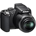 Nikon Coolpix P90 12.1MP Digital Camera with 24x Wide Angle Optical Vibration Reduction (VR) Zoom and 3 inch Tilt LCD