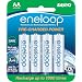 Sanyo NEW 1500 eneloop 4 Pack AA Ni-MH Pre-Charged Rechargeable Batteries