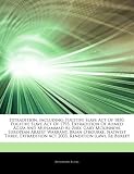 Extradition, including: Fugitive Slave Act Of 1850, Fugitive Slave Act Of 1793, Extradition Of Ahmed Agiza And Muhammad Al-zery, Gary Mckinnon, ... Act 2003, Rendition (law), Re Burley