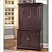 Home Styles 5541-190 Compact Computer Hutch Desk, Windsor Cherry