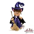 10" Purple Witch Mouse By Annalee