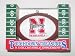 NEBRASKA CORNHUSKERS Mini-Replica NCAA Football CHRISTMAS ORNAMENT
