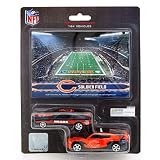 NFL Chicago Bears Ford Mustang and Dodge Charger 1:64 Scale Diecast Cars