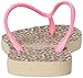 Havaianas Women's Slim Animal Flip Flop Sandal, Sand Grey/Pink 37/38 BR (7-8 M US)