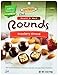 Mrs. May's Dark Chocolate Rounds, Strawberry and Almond, 4 Ounce (Pack of 6)