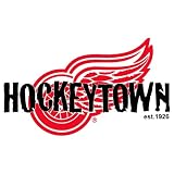 Detroit Red Wings Hockeytown NHL bumper sticker 6" x 4"