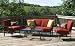Kitchen & Housewares : Castaway Outdoor Patio Furniture: Deep Seating Rocking Chair Set