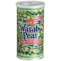 Hapi Hot Wasabi Peas, 9.9-Ounce Tins (Pack of 4)