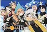 Soul Eater: Group Sky Background Anime Wall Scroll