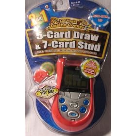 Las Vegas Casino Corner:     5-Card Draw & 7-Card Stud Handheld Game