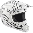 MSR Racing Assault Men's Motocross Motorcycle Helmet - White/Black